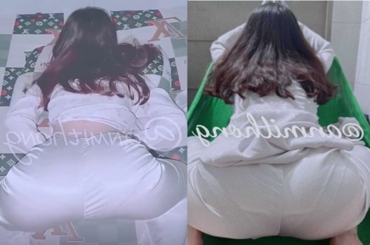 Poster of Chịch trong bộ áo dài hở lồn