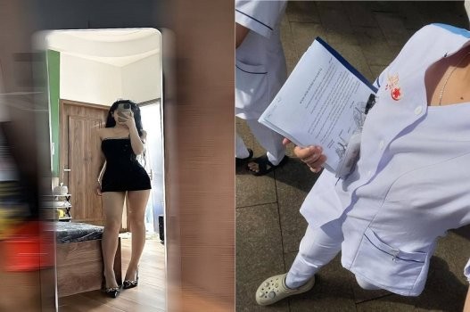 Poster of Gái trường Y cực dâm