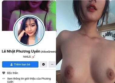 Poster of Lê Nhật Phương Uyên lộ clip sex hấp dẫn