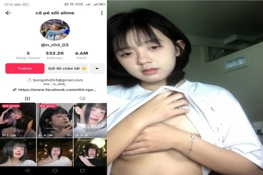Poster of Tiktoker Ngọc Nhi lộ clip sex với bạn trai